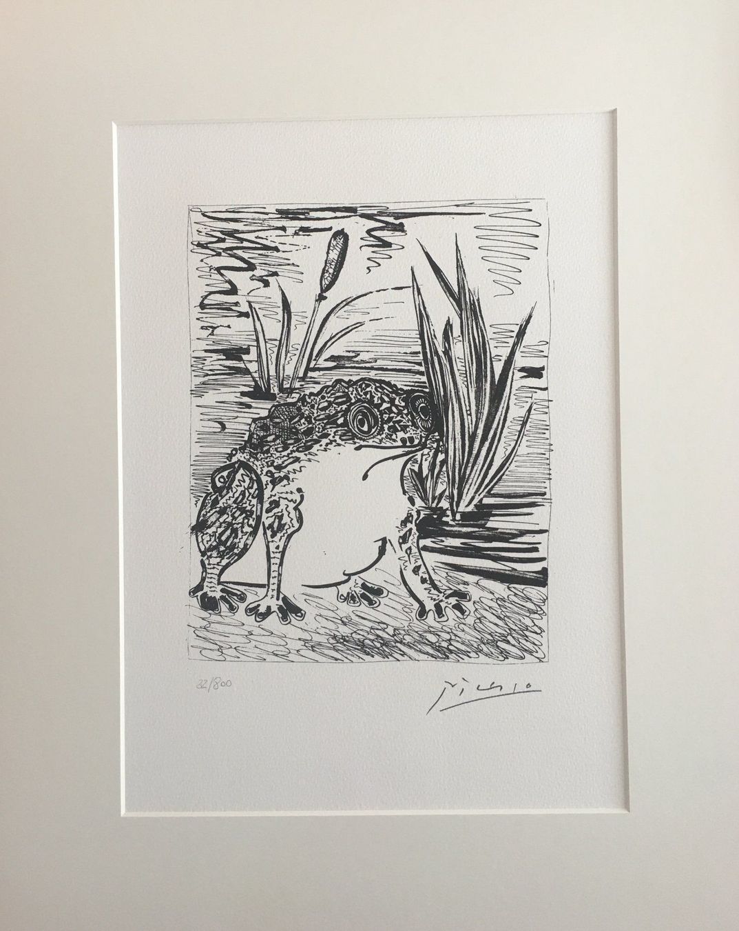 Grafica & Litografie: Pablo Picasso BUFFON ZYKLUS "Le Crapaud" – Usato da Nennigkofen venduto da Sommersonnen 2