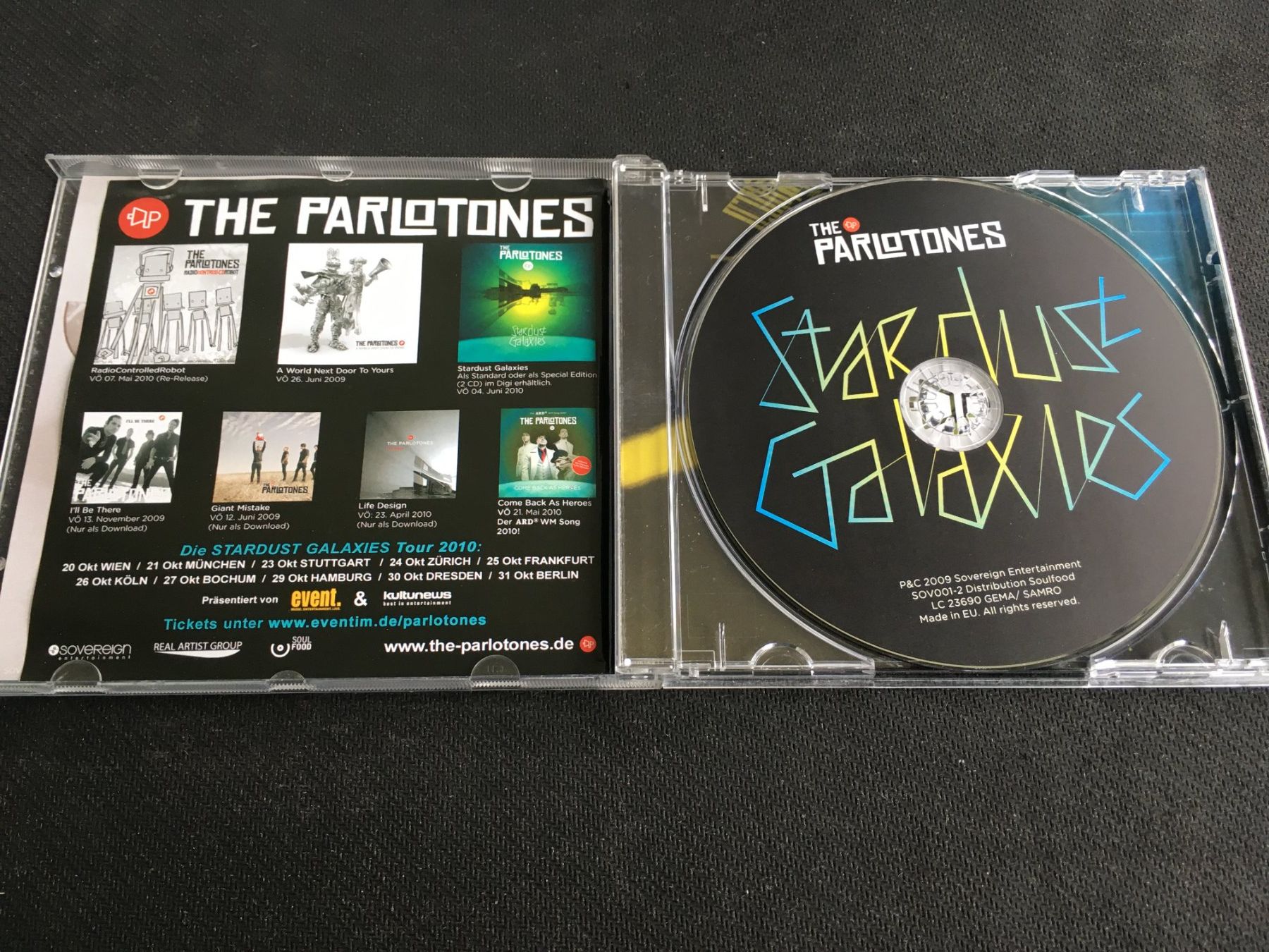 CDs: The Parlotones - Stardust Galaxies -CD- – Gebraucht aus St.Gallen von MedienJoe 1