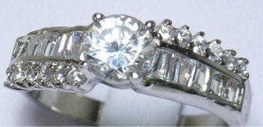 Ringe: White Zirkon / 52 (JRG-0189) – Neu (gemäss Beschreibung) aus Ittigen von Oner