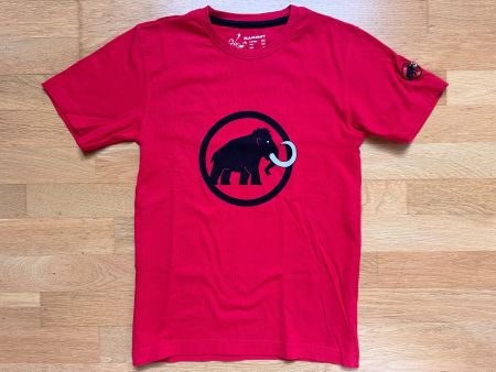 MAMMUT T-Shirt XXS 158 Rot Original Shirt