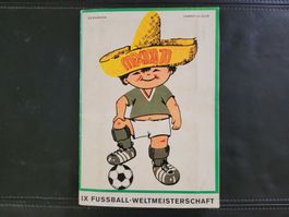 Bergmann Sammelalbum Fussball WM 1970 Mexico, Rarität!
