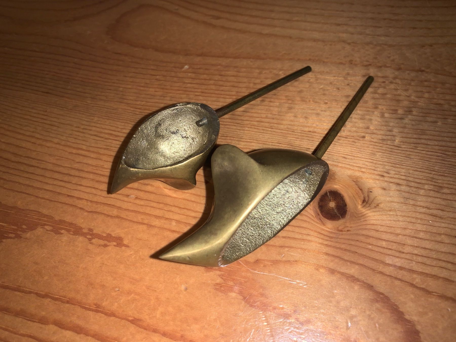 Statuette: 2x Vintage Messing Mäuse Figuren – Usato da Bellinzona venduto da eri_5kqz 3