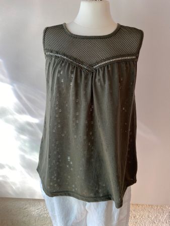 Shirt A-form, Armee grün, Größe 36, Neu