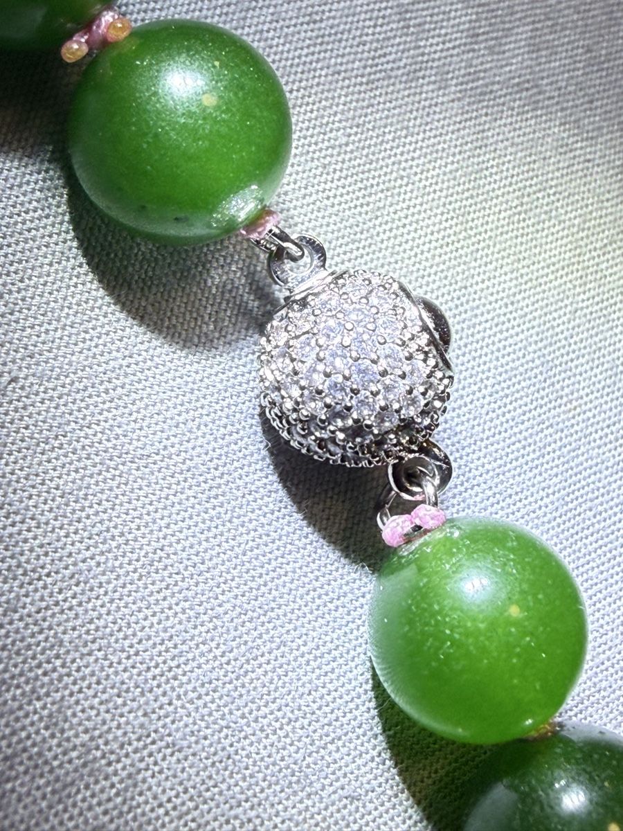 Ketten: Jade Kette – Gebraucht aus Oberhof von RealStone 6