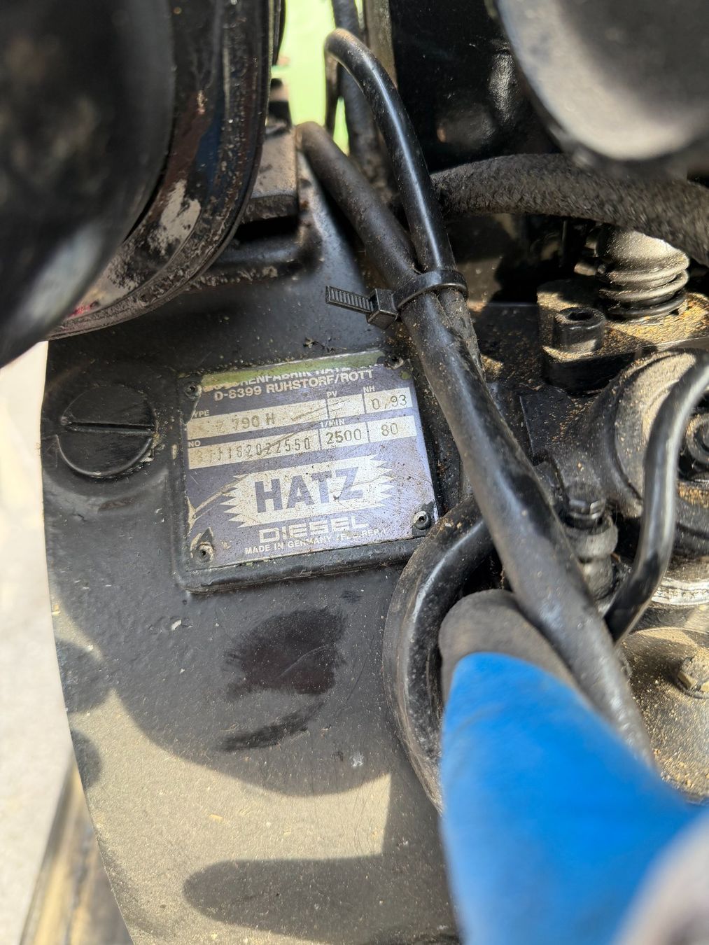 Hatz  Motori: Dieselmotor Hatz – Usato da Uznach venduto da Kastro1987 6