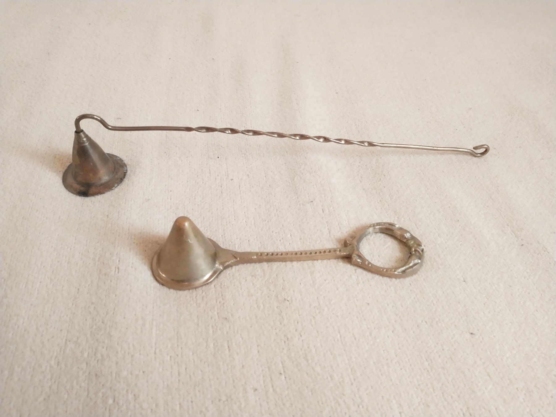 Portacandele: Kerzenlöscher Set, Vintage Messing – Usato da Löhningen venduto da Chimae67 3