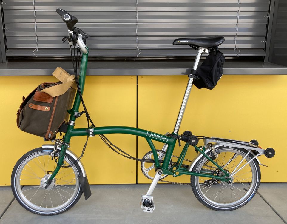 Faltrad Brompton Racing Green viel Ausstattung TOP Zustand! | Kaufen ...