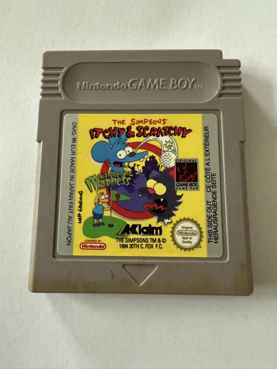 Nintendo Spiele: Itchy & Scratchy – Gebraucht aus Schaffhausen von sve_j7zj