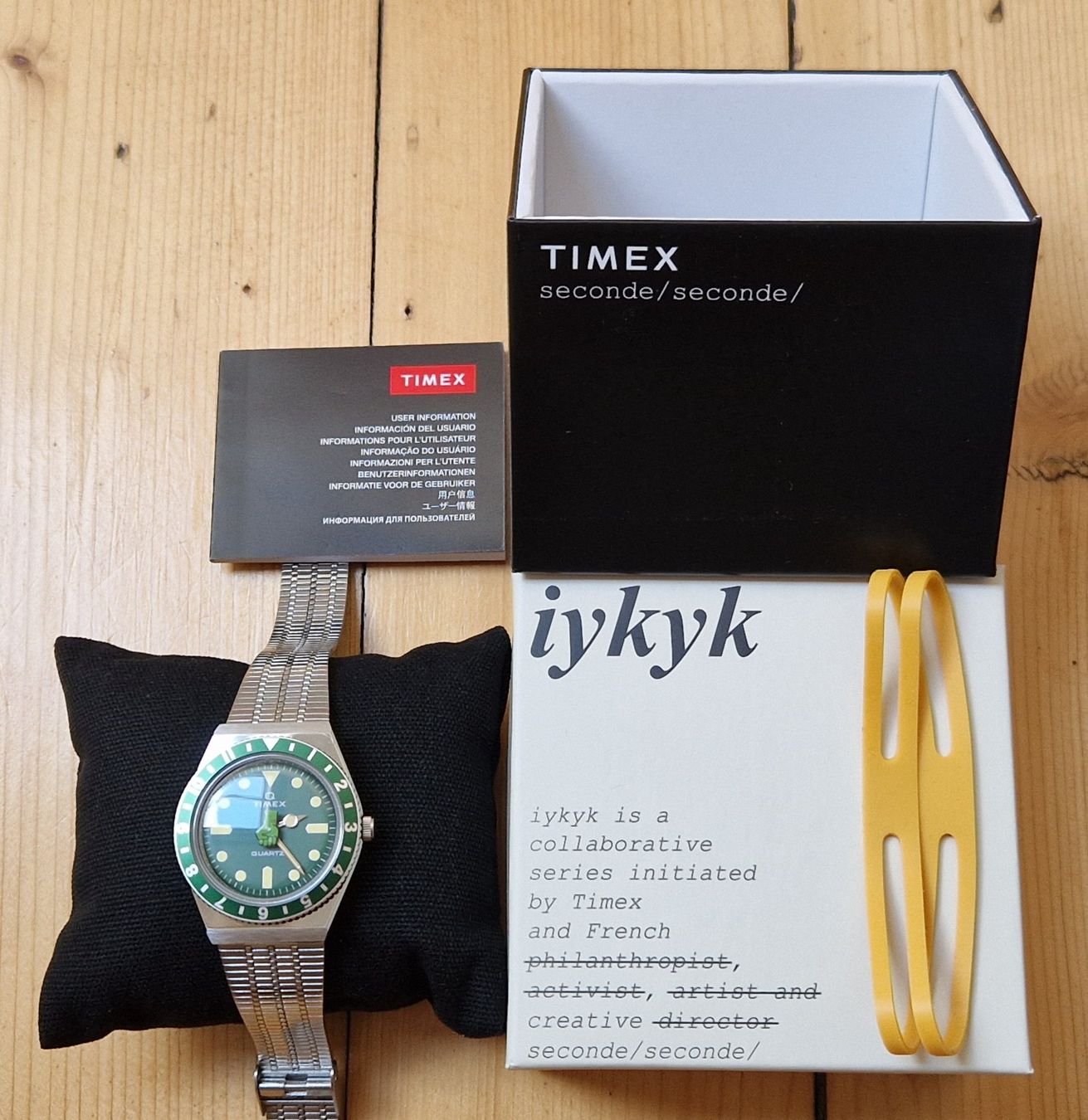 Timex Orologi: Limitierte Timex Q x seconde/seconde Episode 3 – Nuovo (secondo la descrizione) da Basel venduto da simonslap 2