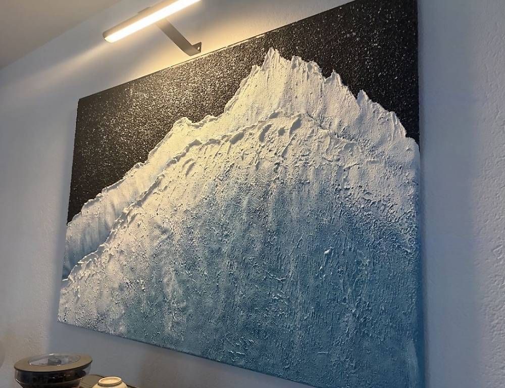 Gemälde: Leinwandbild Ozean 80x120 – Gebraucht aus Wallisellen von Beaborgezzz 1