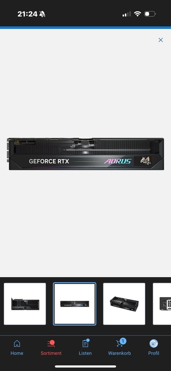 Gigabyte Cartes graphiques: Nvidia Rtx 5070 TI Aorus Master – Neuf (Voir description) à Arnegg par mom_d7sr 3