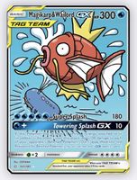 Pokémon Karte Magikarp & Wailord GX 161/181 Tag Team