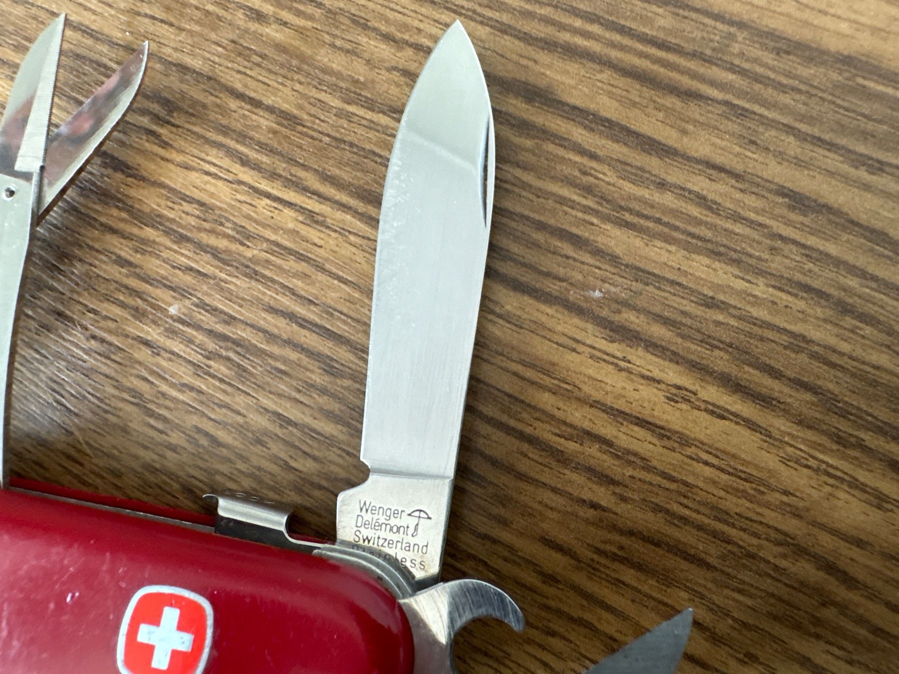 Wenger Coltelli tascabile: WENGER - Sackmesser mit Feststellklinge - ts – Usato da Andwil SG venduto da Rainboli 3