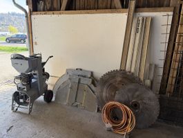 Wandsäge 18KW mit 298.5 h , Pentruder 6-12HF Komplett 