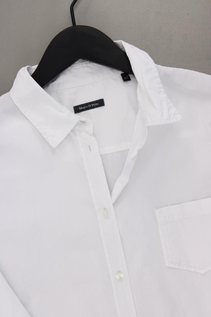 Blusen: Marc O'Polo Langarmbluse Gr. 44 weiß – Gebraucht aus Neustadt an der Waldnaab von SecondLifeFashion 1