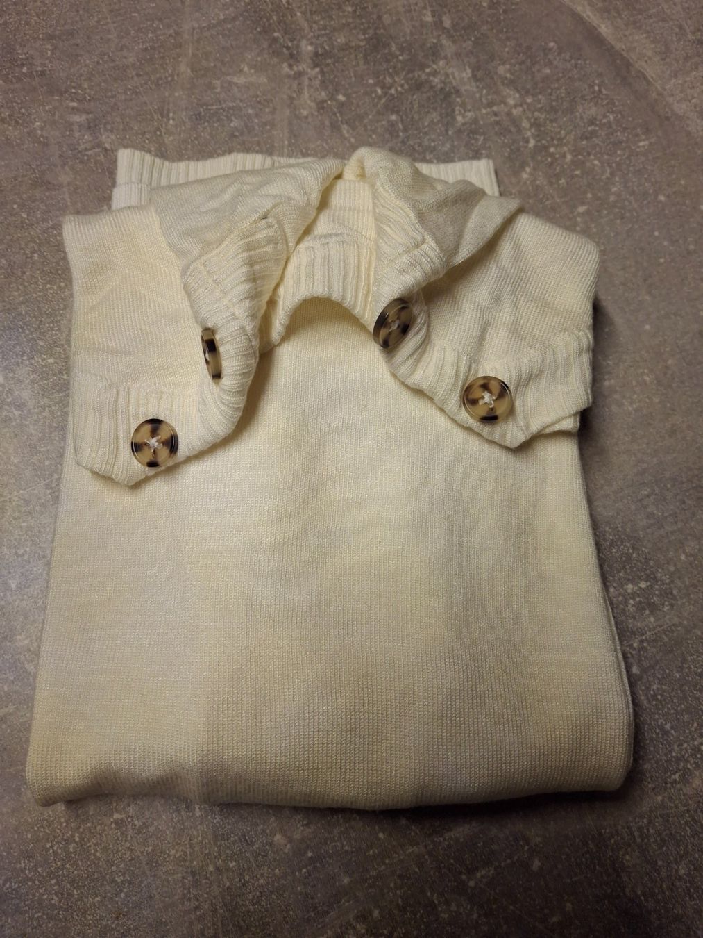 Maglioni & Felpe: Pull blanc XL marque Chicorée – Usato da Villiers venduto da san_jn5w 5