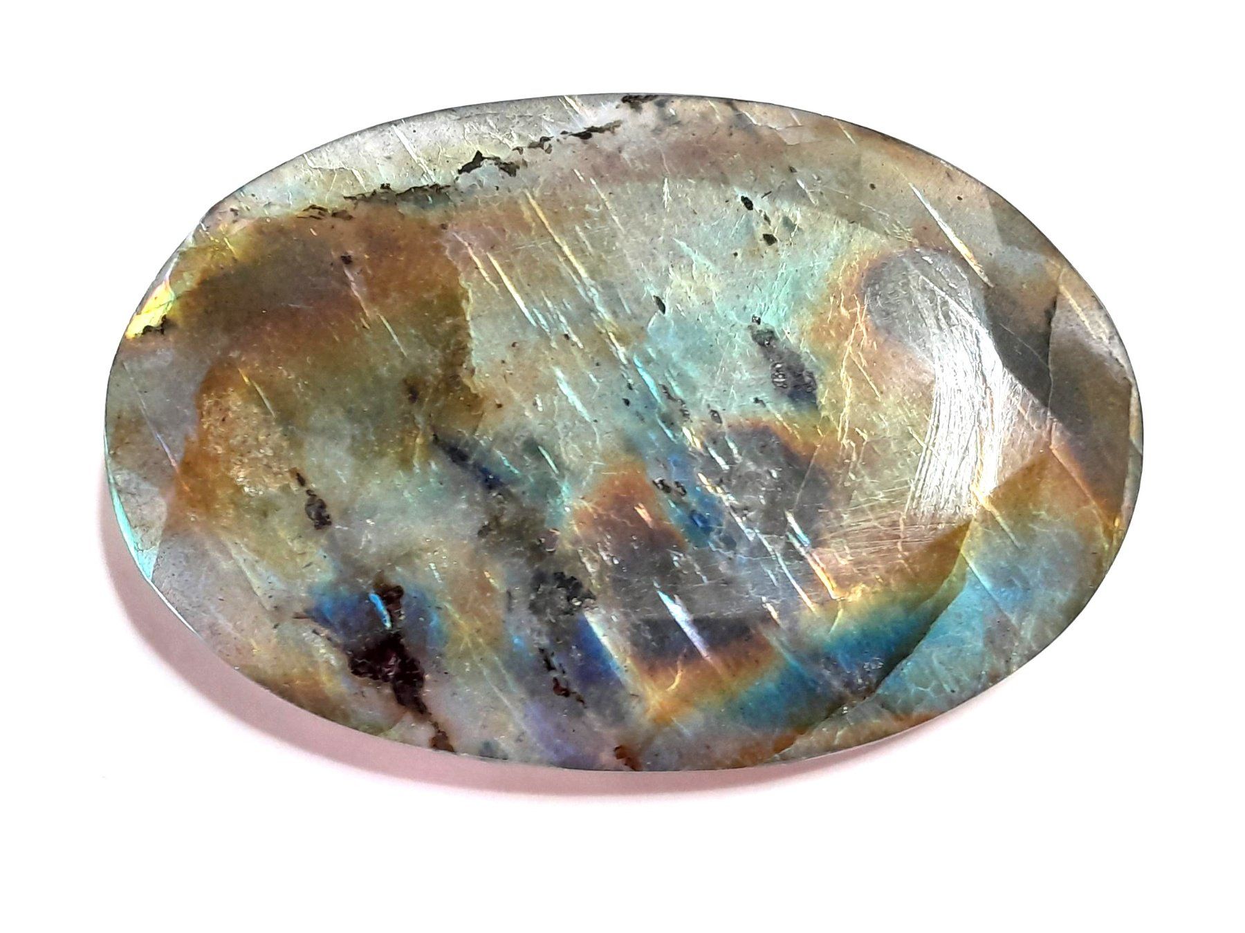 Pietre preziose: 1x Labradorite ovale > 16.00 ct – Nuovo (secondo la descrizione) da Grimisuat venduto da Valgem 3