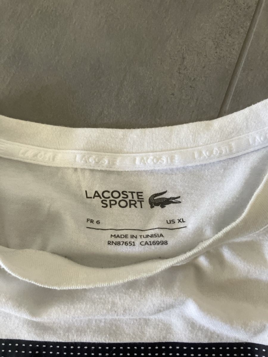 Lacoste T-Shirts: Lacoste Sport TShirt XL – Gebraucht aus Schaffhausen von rigobecks 2