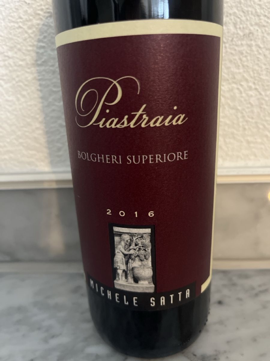 Wein: 1fl Piastraia 2016 – Neu (gemäss Beschreibung) aus Teufen AR von Srecko1988 1