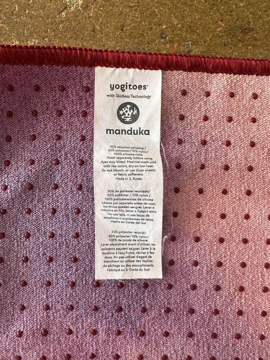 Bodenmatten: Yogatuch SKIDLESS, manduka – Gebraucht aus Schaffhausen von Hindrika 3