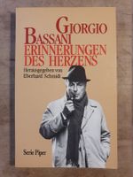 Erinnerungen eines Herzens Giorgio Bassani Piper
