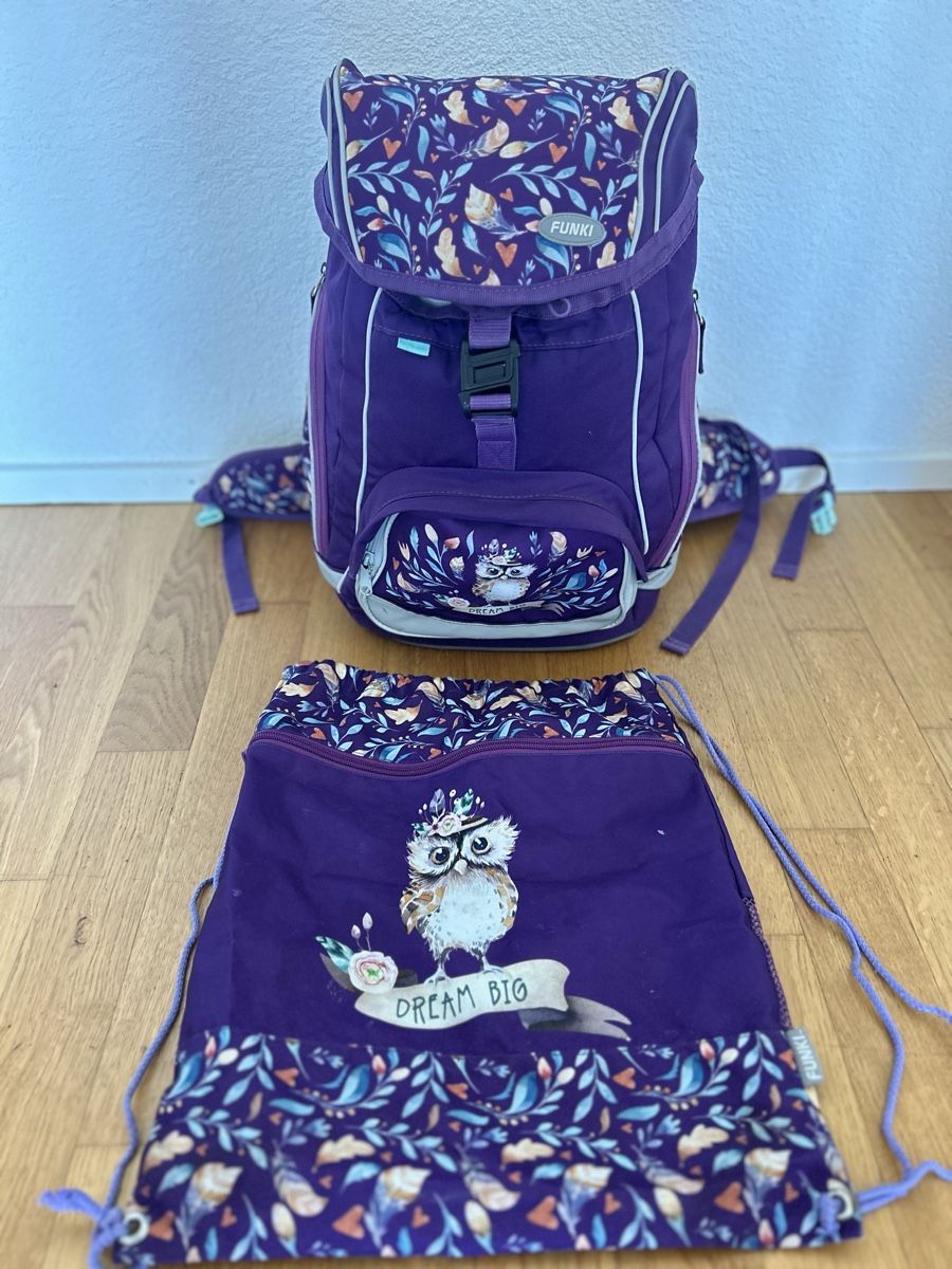 Funki Kindertaschen: Schultasche Funki – Gebraucht aus Emmen von Chla1212 1