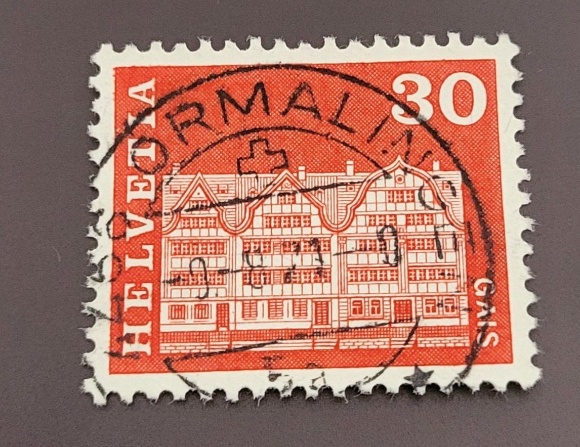 Tutti i francobolli: Nr.416 mit Vollstempel Ormalingen briefmarke – Usato da St Gallen venduto da Stampsalshobby
