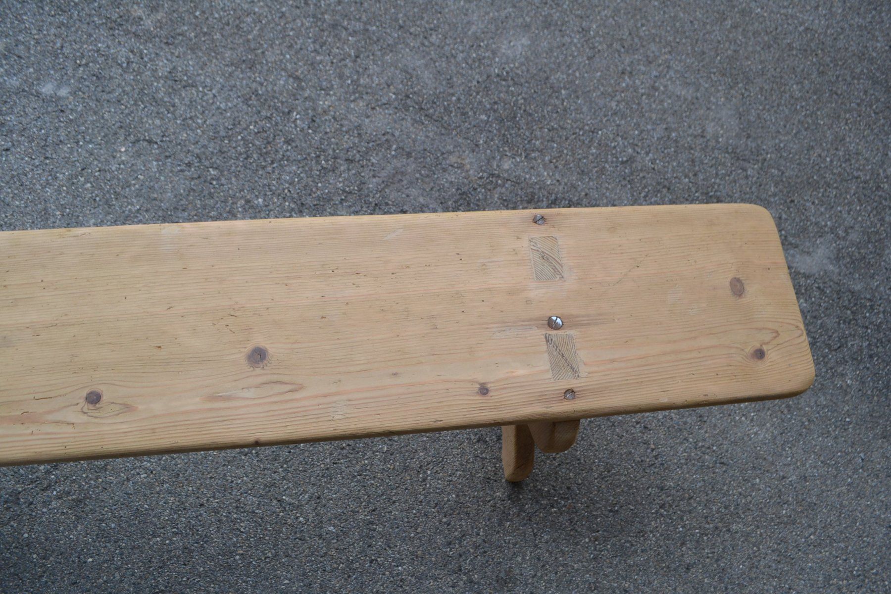 Bänke: Rustikale Holzbank Restauriert für Garten oder Terrasse! – Gebraucht aus Wil SG von Athi 6