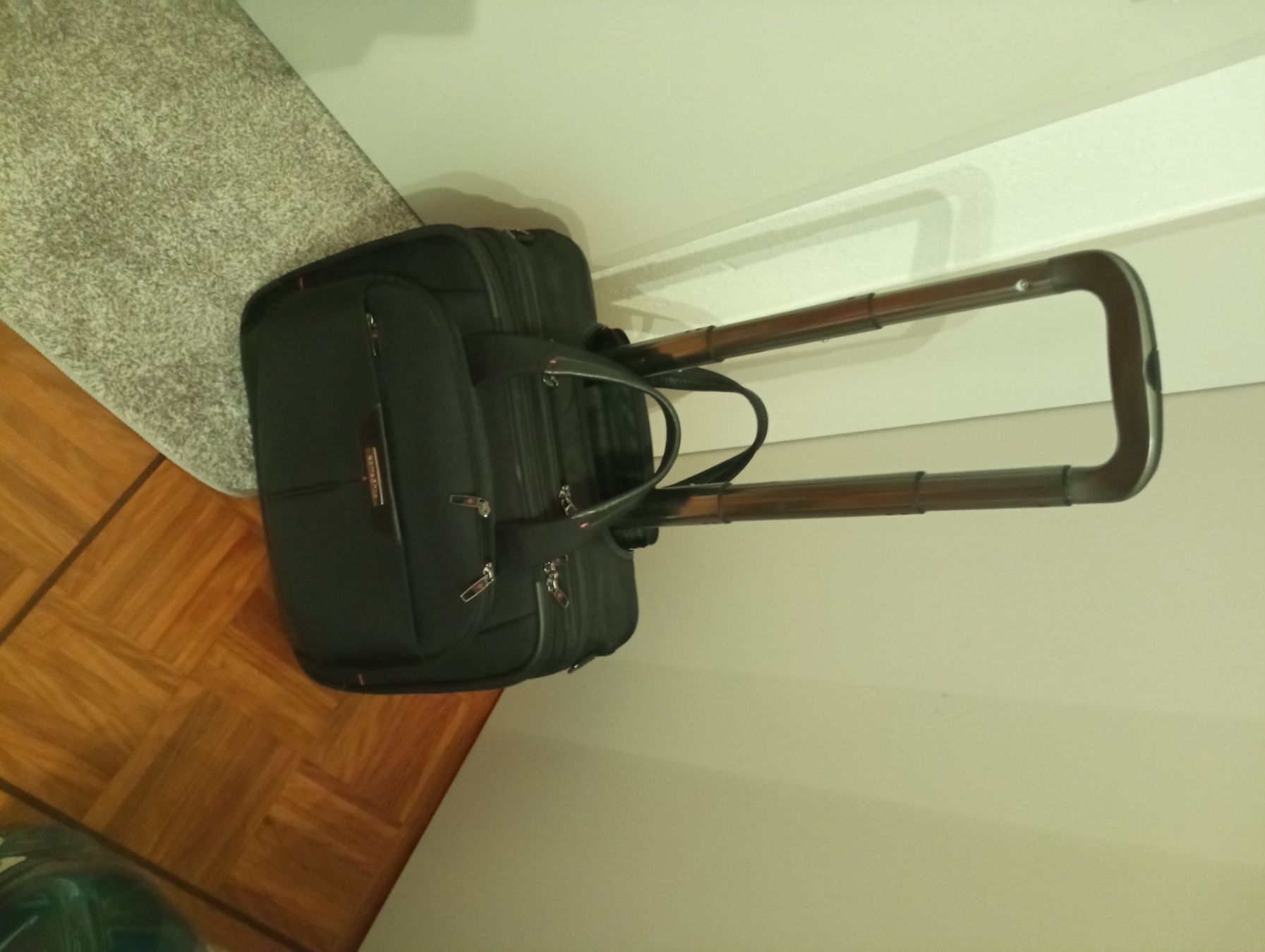 Borse: SAMSONITE schwarzer Business Koffer , underseat – Usato da Wettswil venduto da pinkabella 3