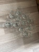 Bicchierini grappati set da 11 pezzi in vetro 