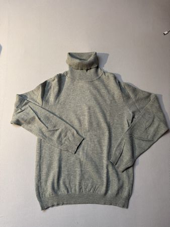 Col roulé gris M