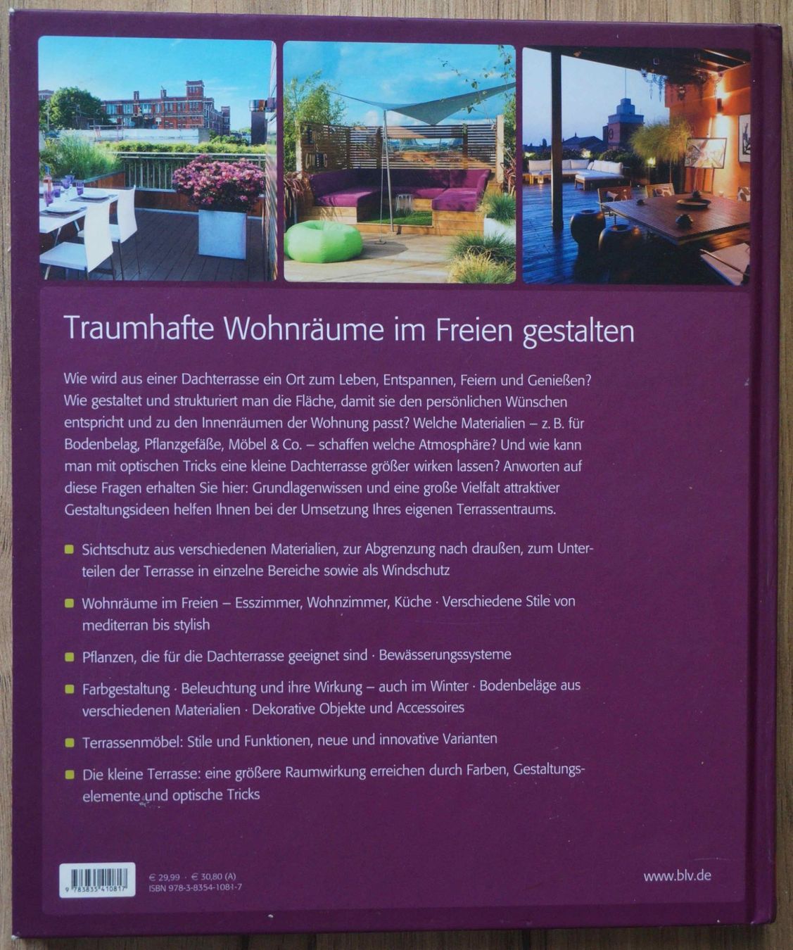 Libri: Dachterrassen – Usato da Schindellegi venduto da woneschi 1