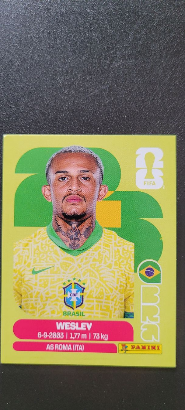 Panini Carte collezionabili: Panini World Cup 2026 - Wesley – Nuovo (secondo la descrizione) da St-Maurice venduto da happy.family