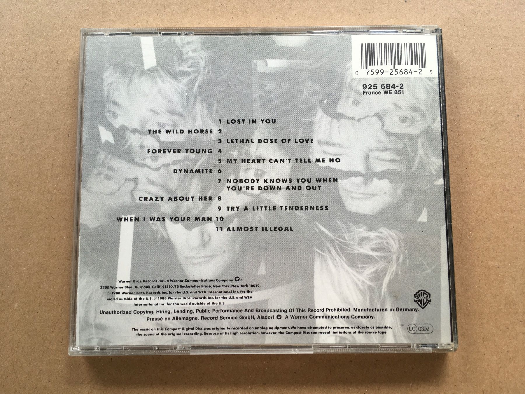 CD: Rod Stewart - Out of Order -CD- – Usato da St.Gallen venduto da MedienJoe 1