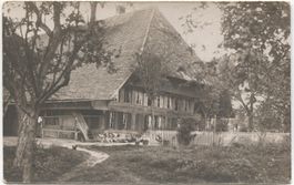 LANDWIRTSCHAFT/BAUERNHAUS 1910 Bäch Huttwil BE