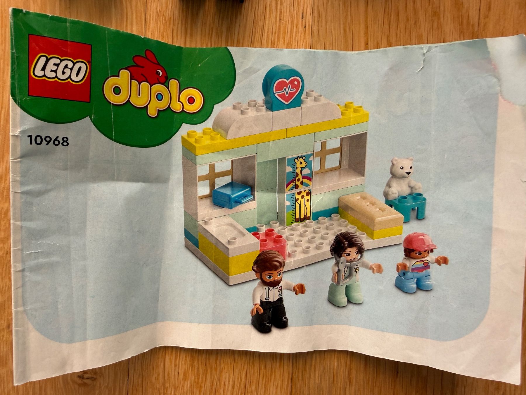 Lego Kit di costruzioni: Lego Duplo Doctor Visit mit Anleitung – Usato da Baden venduto da polveres 1