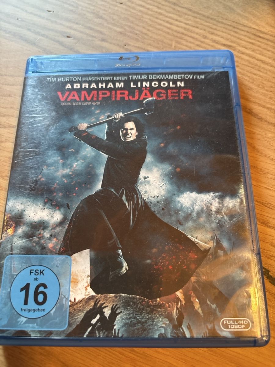 Alle DVDs: Abraham Lincoln Vampirjäger - Blu-ray – Gebraucht aus Meiringen von sam_m589
