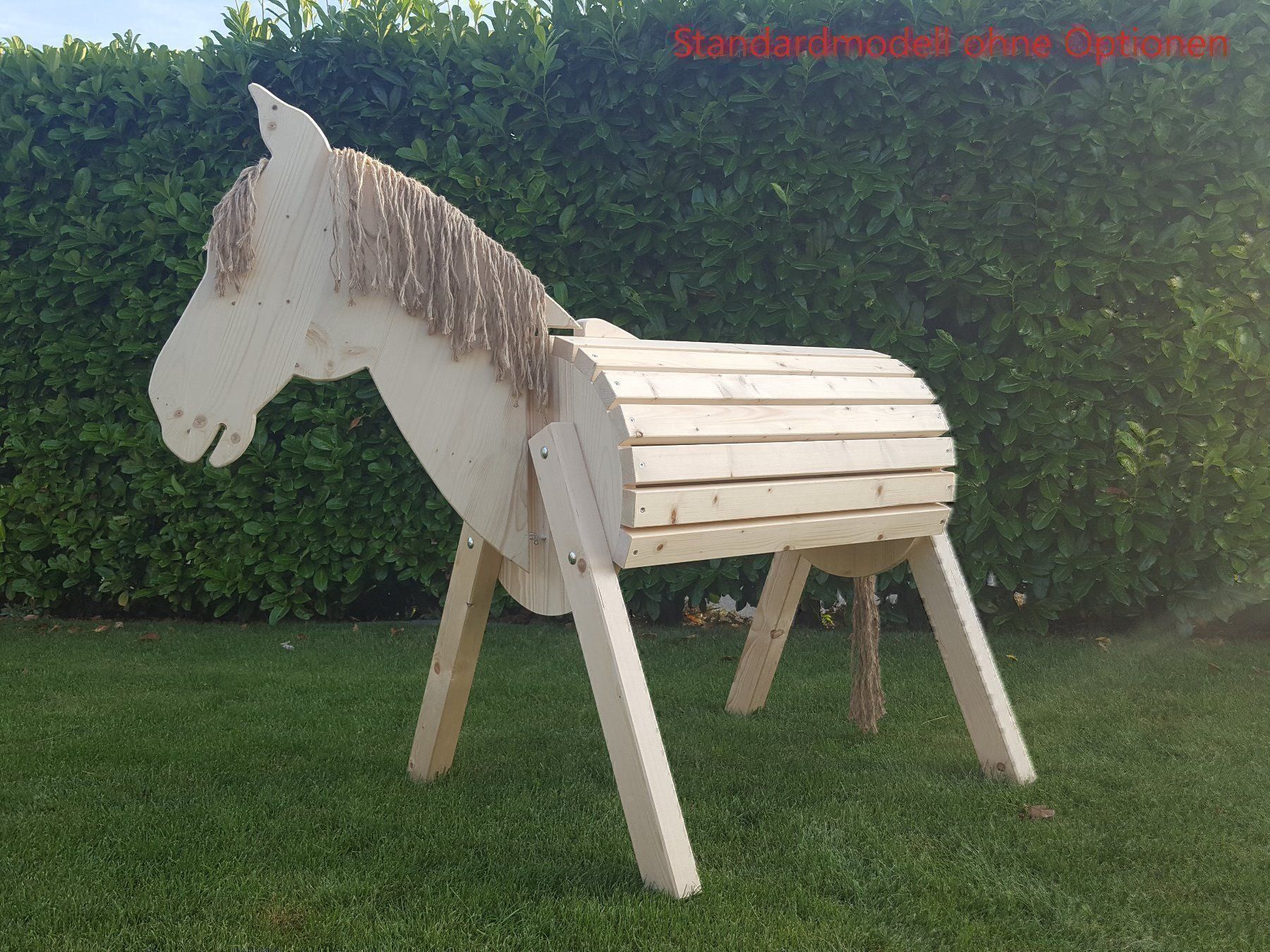 Giocattoli: Holzpferd Spielpferd, Grösse XL – Nuovo e nell'imballaggio originale da Wiezikon b.Sirnach venduto da Asti75 5