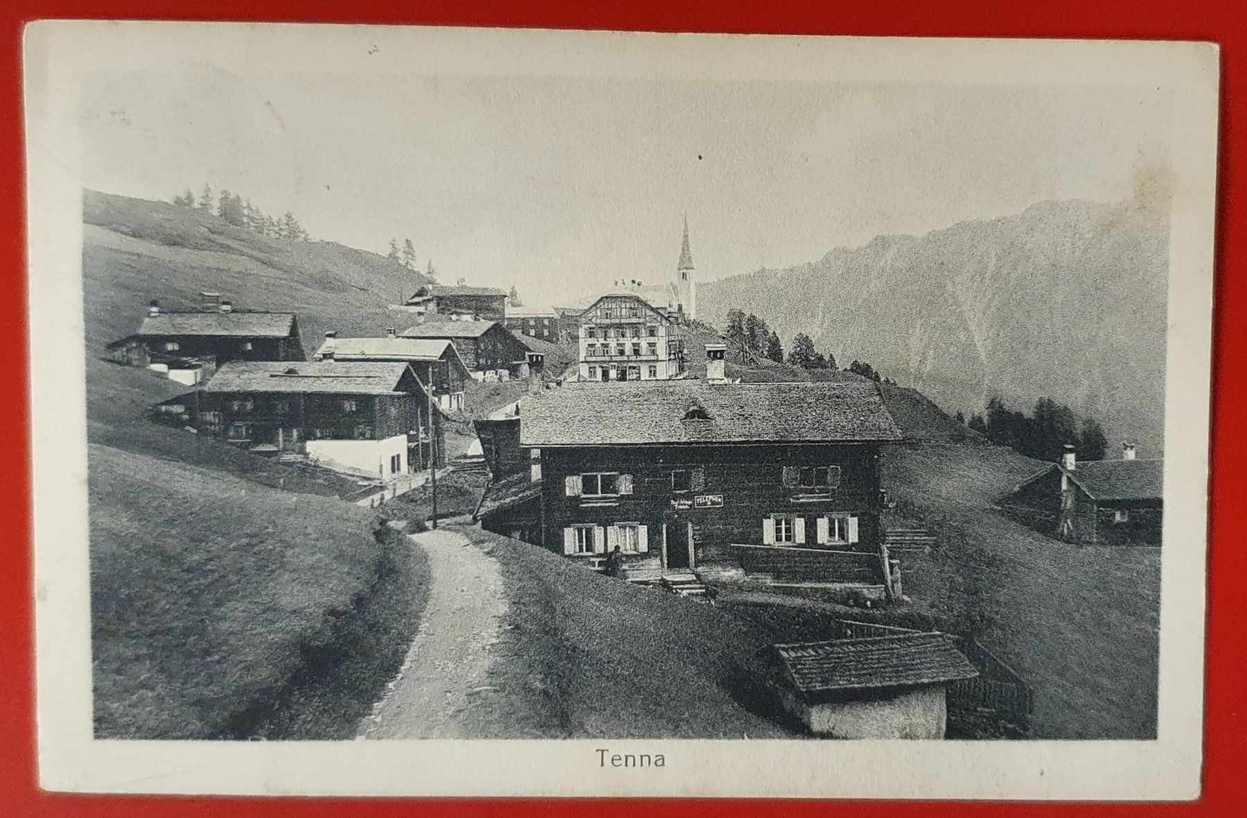 Cartoline postali: Tenna 1921 – Usato da Kreuzlingen venduto da Rschweiz1