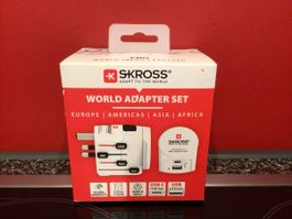 Neuer Skross Weltreise Adapter Set - Neue Preis: 70.-