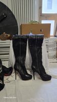 Jimmy Choo London Overknee Stiefel Gr. 39 – Echtleder –