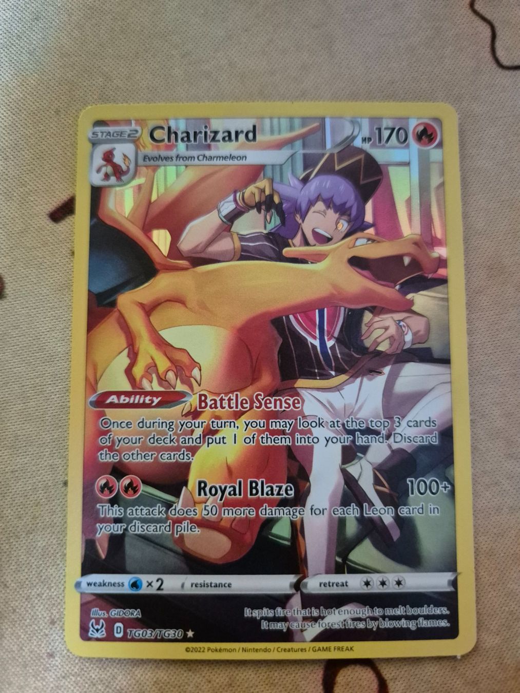 Pokémon Sammelbilder & Trading cards: Charizard Trainer Gallery Eng. – Neu (gemäss Beschreibung) aus Güttingen von trophy117