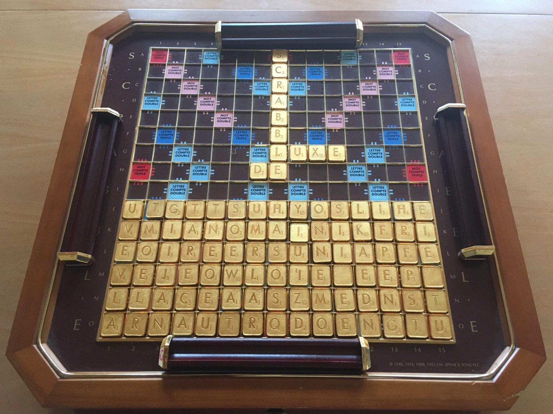 Giochi: Jeu Scrabble de luxe – Usato da Orsières venduto da 2012momo01 1