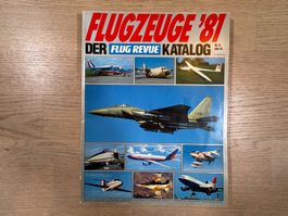 Flugzeuge '81, der Flug Revue Katalog, Vintage Zeitschrift