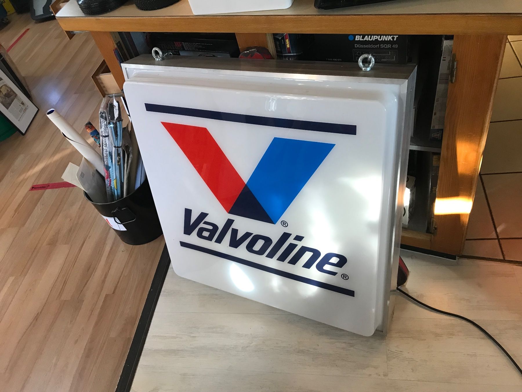 Insegne: Valvoline - Leuchtreklame – Usato da Erlinsbach venduto da Stu-ff 4