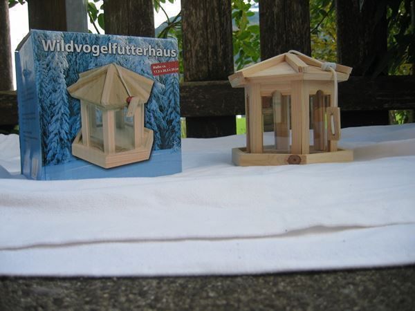 Casette per uccelli: Futterhaus Pavillon – Nuovo e nell'imballaggio originale da Schübelbach venduto da Bemafaja