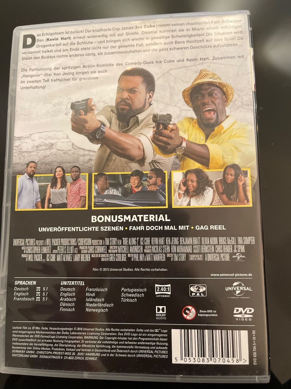 Tutti i DVDs: DVD // Ride Along 2 – Usato da Schönenwerd venduto da d.chiara 1