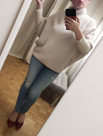 Mia Fratino 100% Cashmere Pullover neu Italian NP 500Chf
