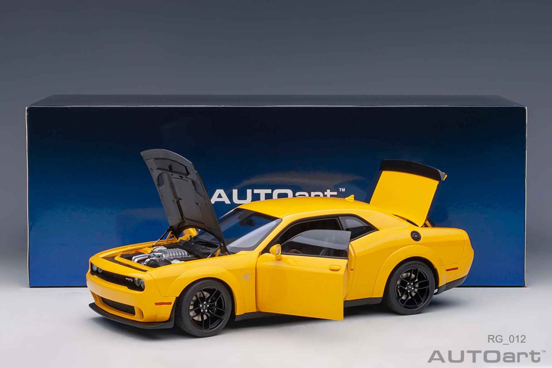 Autoart Modellini d'auto: Dodge Challenger SRT Hellcat Widebody 1:18 – Nuovo e nell'imballaggio originale da Ulisbach venduto da mironebraska 9