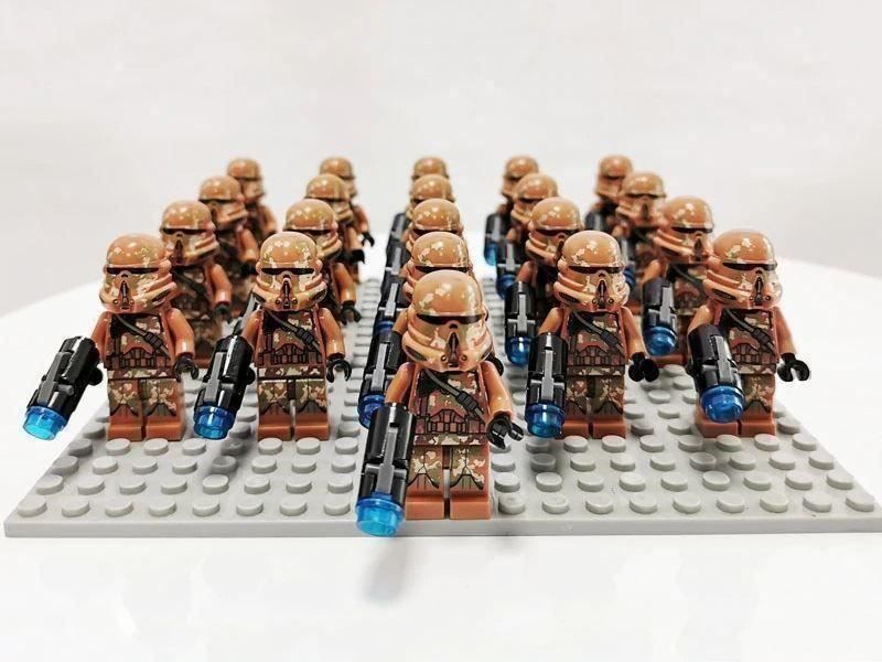 Statuette: 21 GEONOSIS CLONE TROOPER - KLEMMBAUSTEINE MINIFIGUREN – Nuovo e nell'imballaggio originale da Kriens venduto da swissgadget